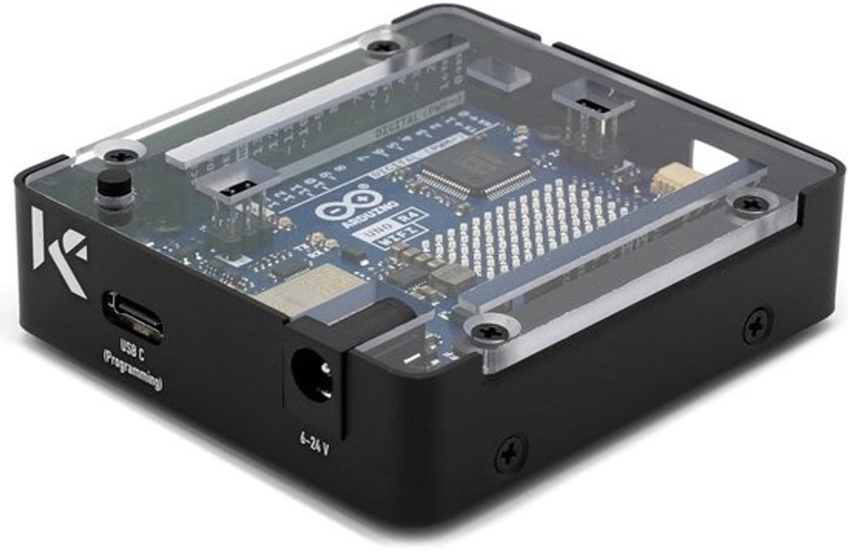 Behuizing voor Arduino UNO R4 Minima en WiFi | Draadloze en veelzijdige projectoplossing