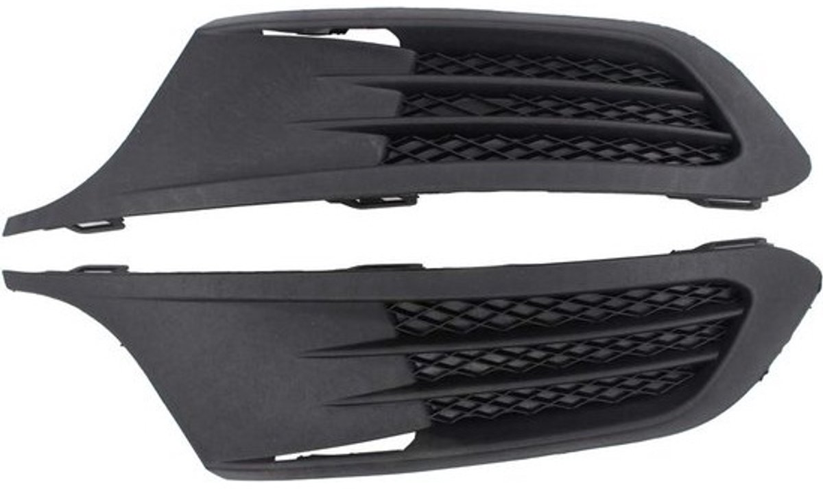 Voorbumper Grille Set - Grille Covers - Auto Styling - Specifiek Model - Set van 2 - Zwart
