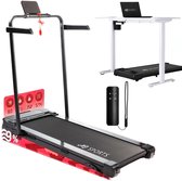 AJ-Sports Loopband Met Helling - 1 tot 12 km/u - 9% Helling Functie - Hardloopband - Walking pad - Wandelband - Treadmill - Extra Krachtige 2.5 PK Motor - Inklapbaar - 12 Programma's - 99% Voorgemonteerd - Fitness - Sport