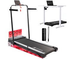 AJ-Sports Loopband Met Helling - 1 tot 12 km/u - 9% Helling Functie - Hardloopband - Walking pad - Wandelband - Treadmill - Extra Krachtige 2.5 PK Motor - Inklapbaar - 12 Programma's - 99% Voorgemonteerd - Fitness - Sport