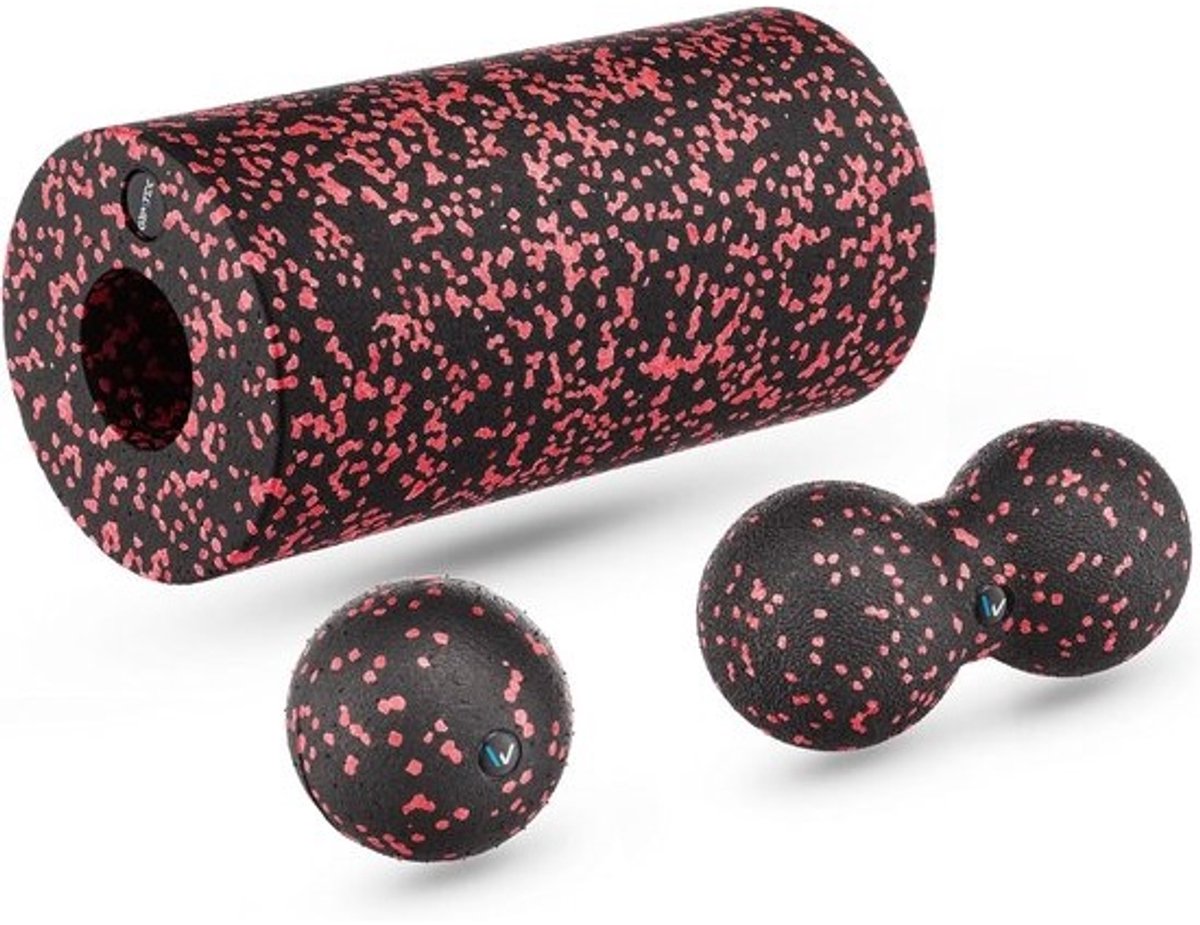 Massagebal Set - Fascia Ballen - Spierherstel Yoga - Dubbele Bal Ontwerp - 295 x 15 x 15 cm