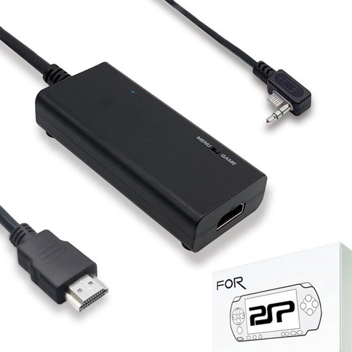 HDMI Kabel voor het Aansluiten van PSP 2000 en PSP 3000 op Moderne Televisies