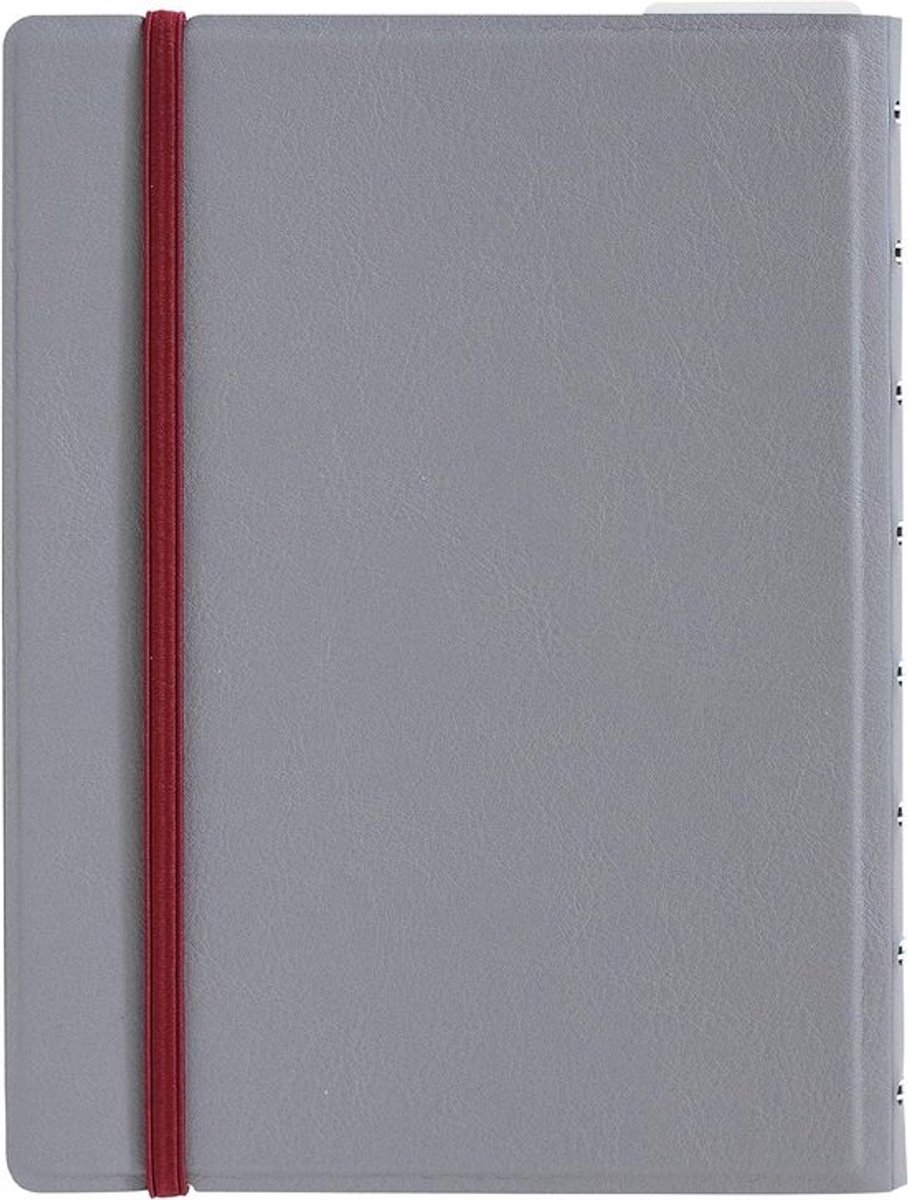 Navulbaar Notitieboekje - Herpositioneerbaar Schrijfblok - Organiseren van Ideeën - Flexibele Tweeledige Binding - A5 Formaat - Grafiet