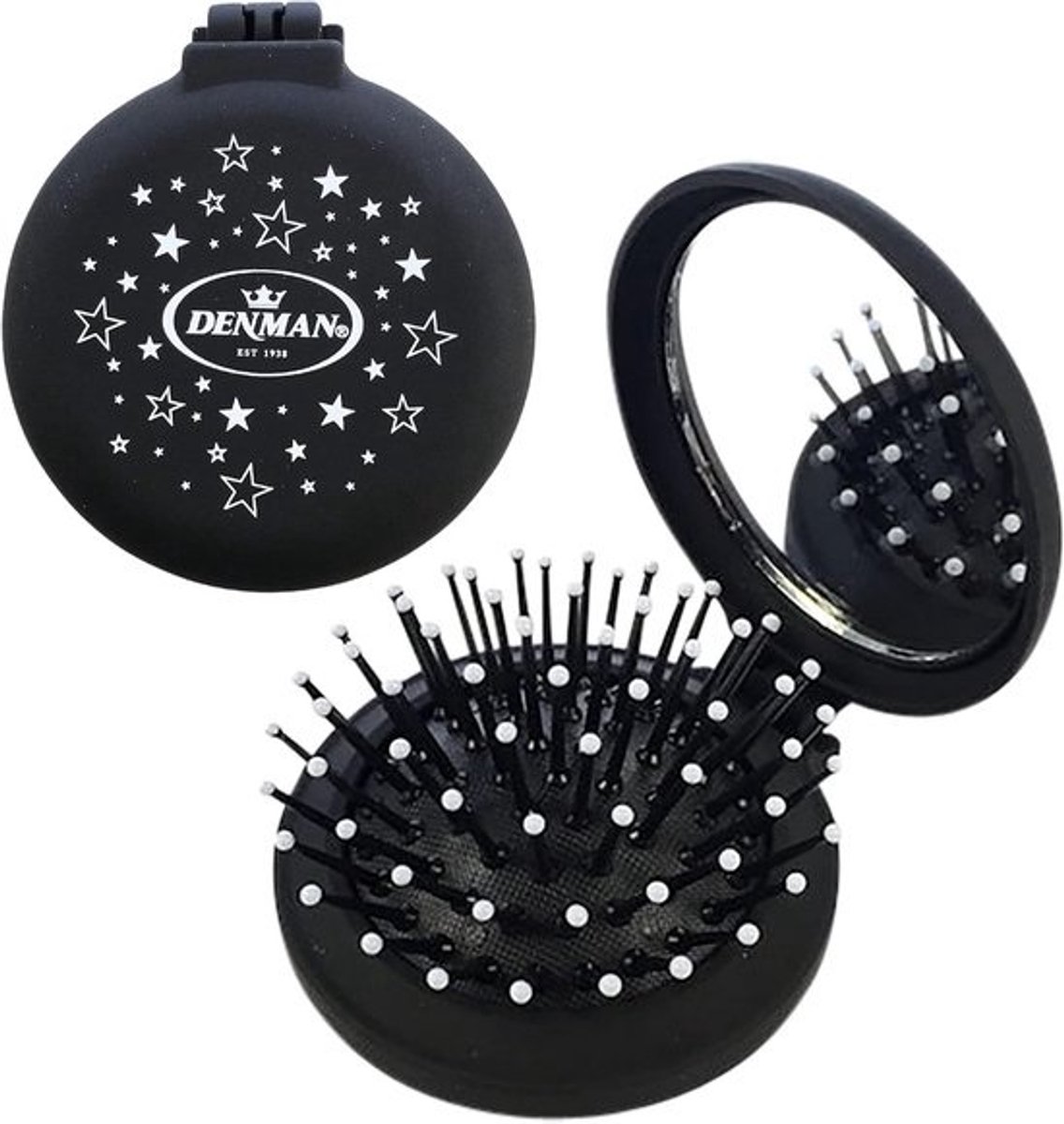 Compacte Popper Haarborstel voor Perfecte Styling