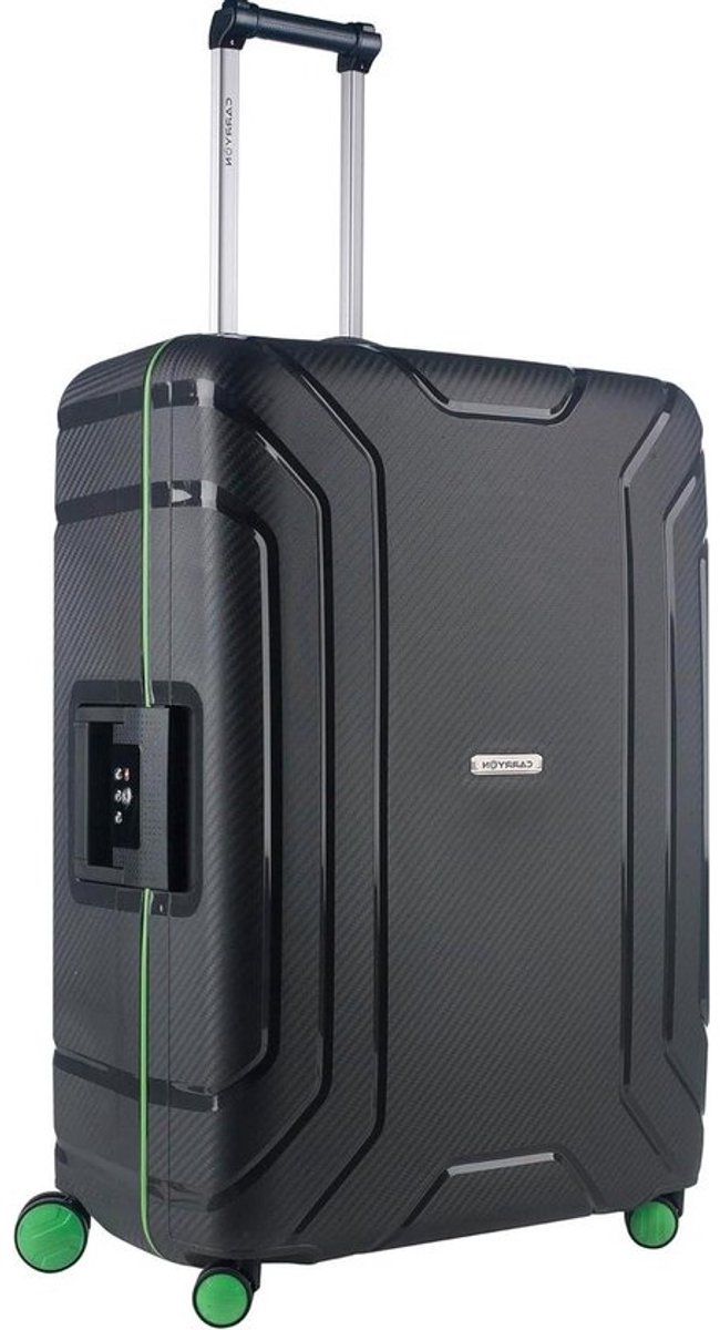Grote Koffer - Reiskoffer Sluitkoffer - Veilig Reizen - Driepuntsluiting TSA - 75 cm 100 liter - Grijs