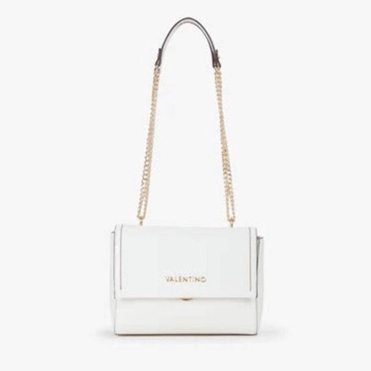 Dames Handtas met Flap Beige Elegante Avondtas