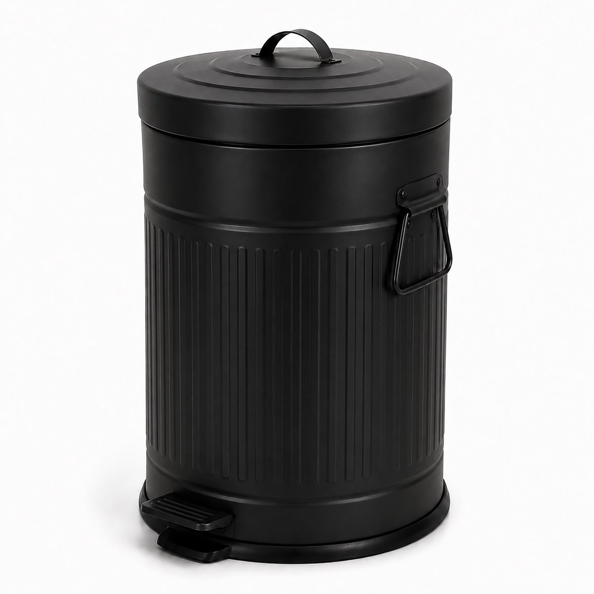 prullenbak - 20 l - zwart