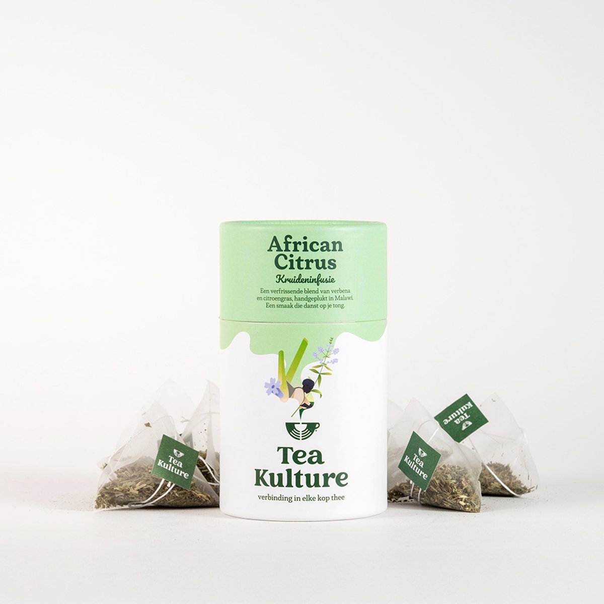 Tea Kulture African Citrus - 15 Theezakjes - Kruidenthee met Citroengras en Verbena