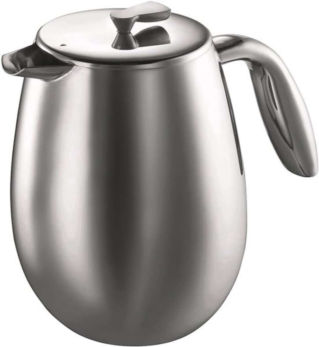 Koffiezetapparaat - Franse Pers - Koffie Maken - Dubbelwandig RVS - 1.5 Liter - Zilver
