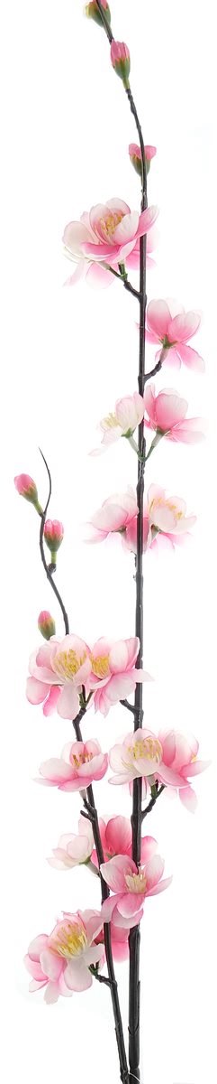 DPI Paasdecoratie Kersenbloesemtak Fuchsia 102 cm - Kunstbloemen