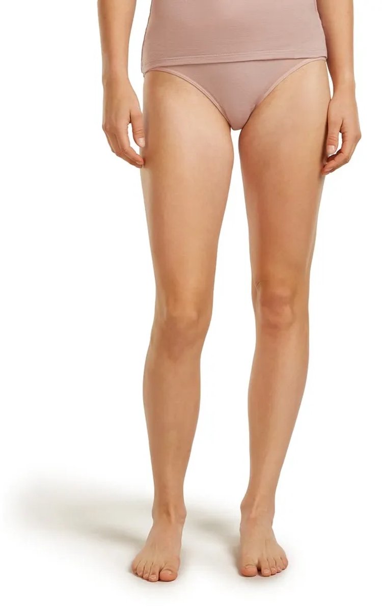 Icebreaker Merino 150 Siren Hipkini Slipje Beige,Roze L Vrouw