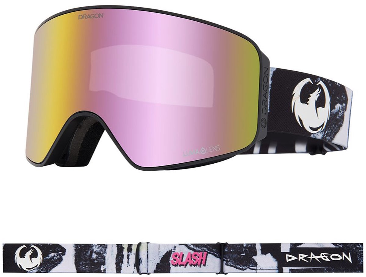 Dragon Alliance NFX MAG OTG Skibril - Gigi Ruf 2026/Pink Ionized & Dark Smoke