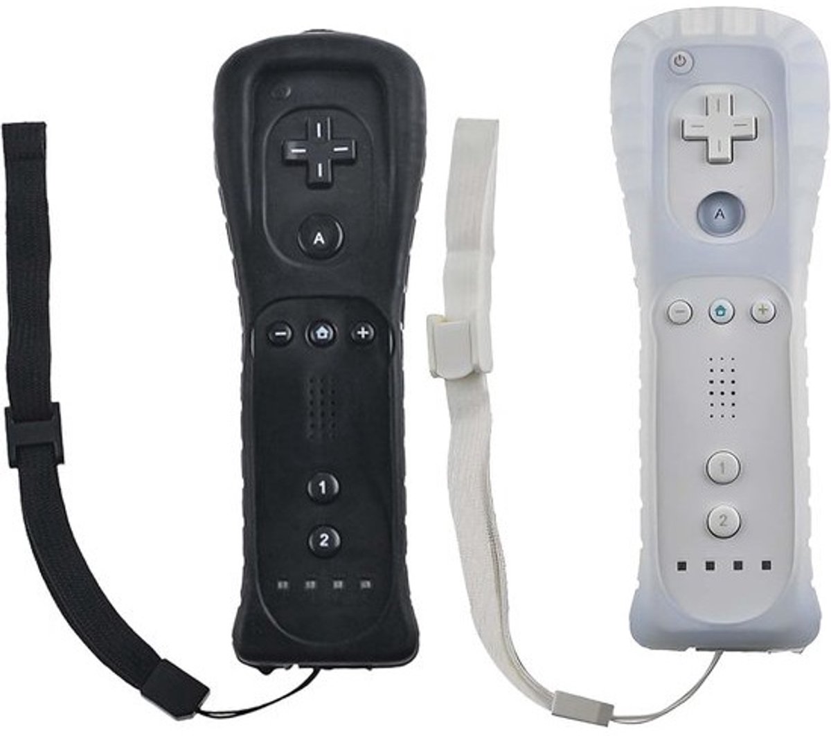 Draadloze Wii Gamecontroller met Silikonhuls en Handschlaufe