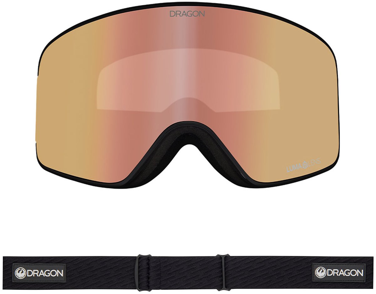 Dragon Alliance NFX MAG OTG Skibril - Icon Rose/LL Rose Gold Ionized & LL Light Rose