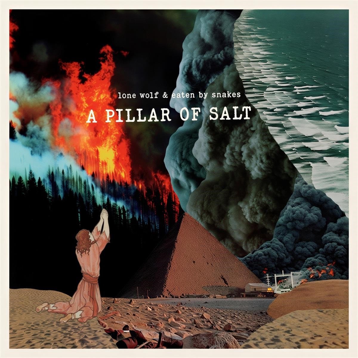 Lone Wolf & Eaten By Snakes - A Pillar Of Salt (7" Single) (Coloured Vinyl)