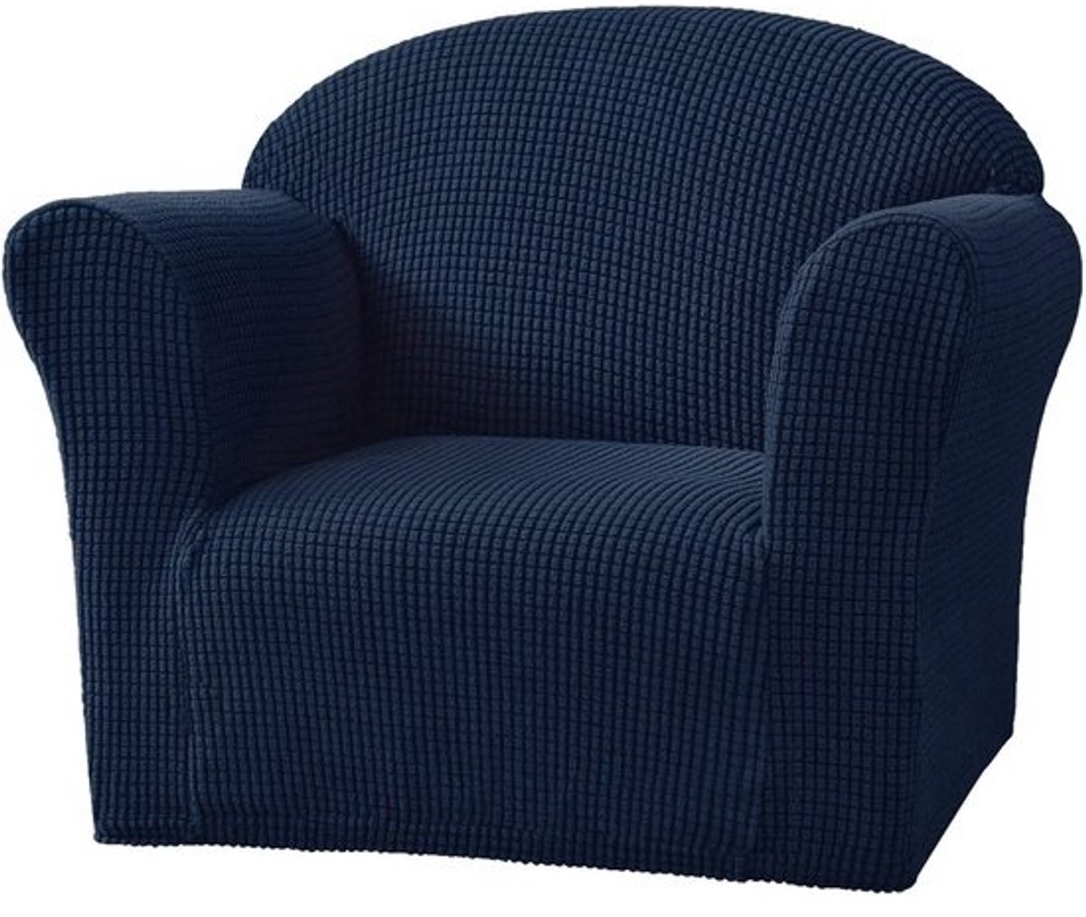 Hoog Elastische Kinderbank Hoes - Universele Stretch Hoekbank Overtrek voor Kindersofa en Kinderfauteuil - Beschermend en Mooi (Blauw)