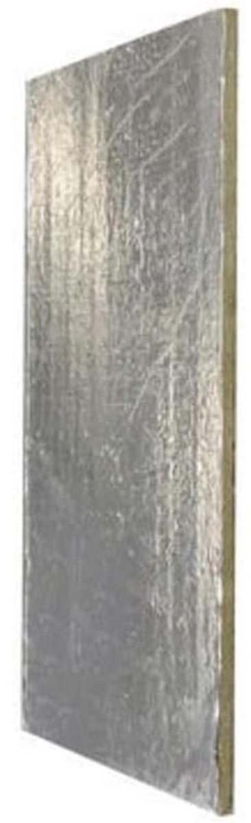 Vuurvaste Steenwol Plaat voor Open Haard Isolatie - 100x60x3 cm - A1 Brandveilig