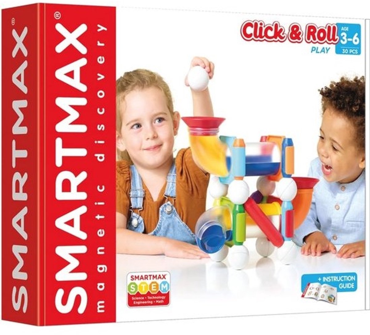Magnetisch Bouwspel en Knikkerbaan | Educatief Speelgoed voor Kinderen van 3-6 Jaar | Stimuleert Motoriek en Logisch Denken