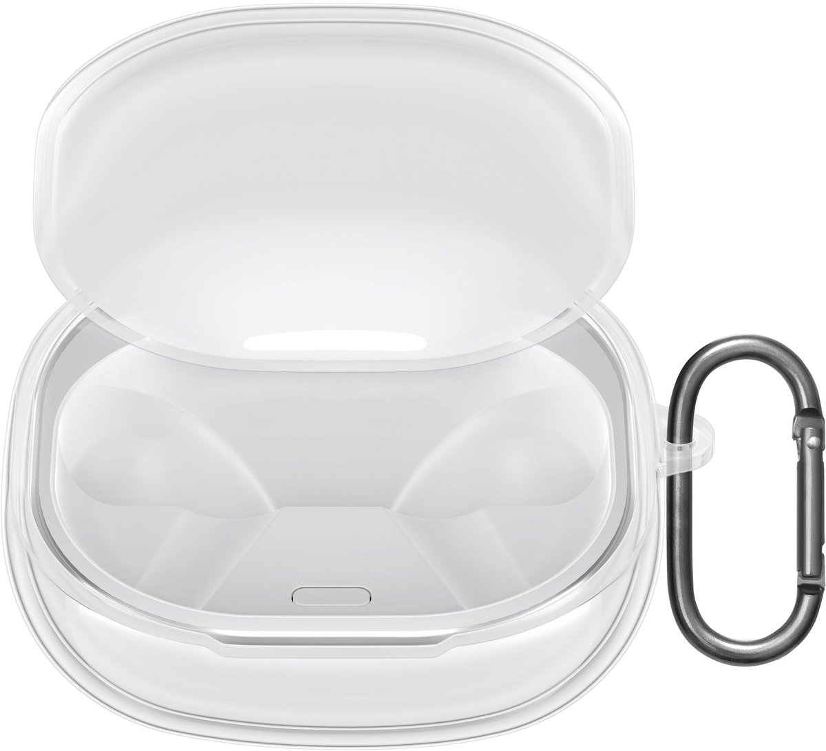 kwmobile Earphones Case for Anker Soundcore Liberty 5 Case - Clear TPU Silicone Earbuds Cover - Transparent