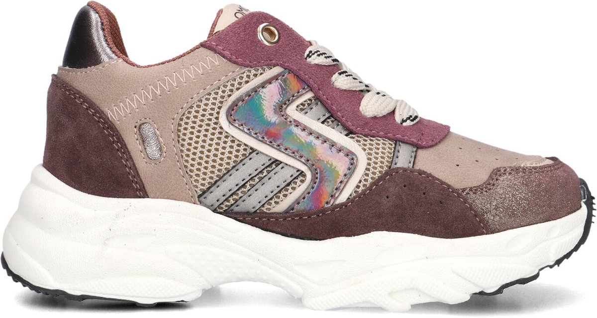 Omoda Shell Steps Sneakers - Meisjes - Bruin - Maat 28