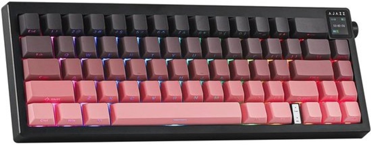 Draadloos 65% Mechanisch Gaming Toetsenbord met TFT Scherm en 5000mAh Batterij
