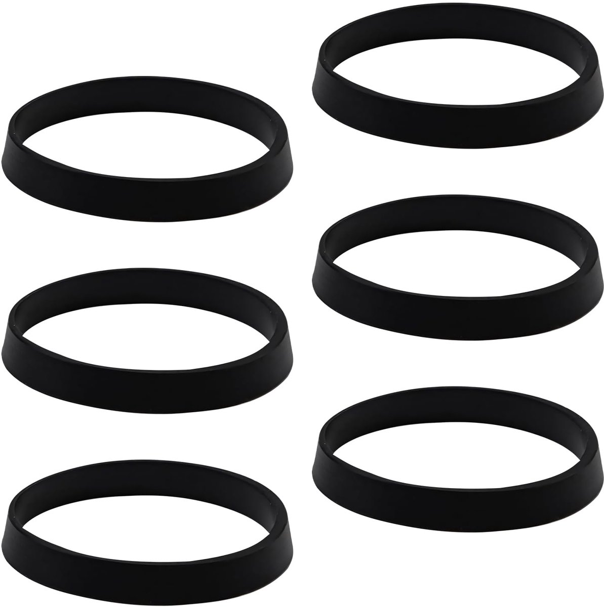 Rubberen Conische Afdichtringen - 6 Stuks - Voor Afvoerbuis van Wasbak Sifon - 1 1/2 Inch