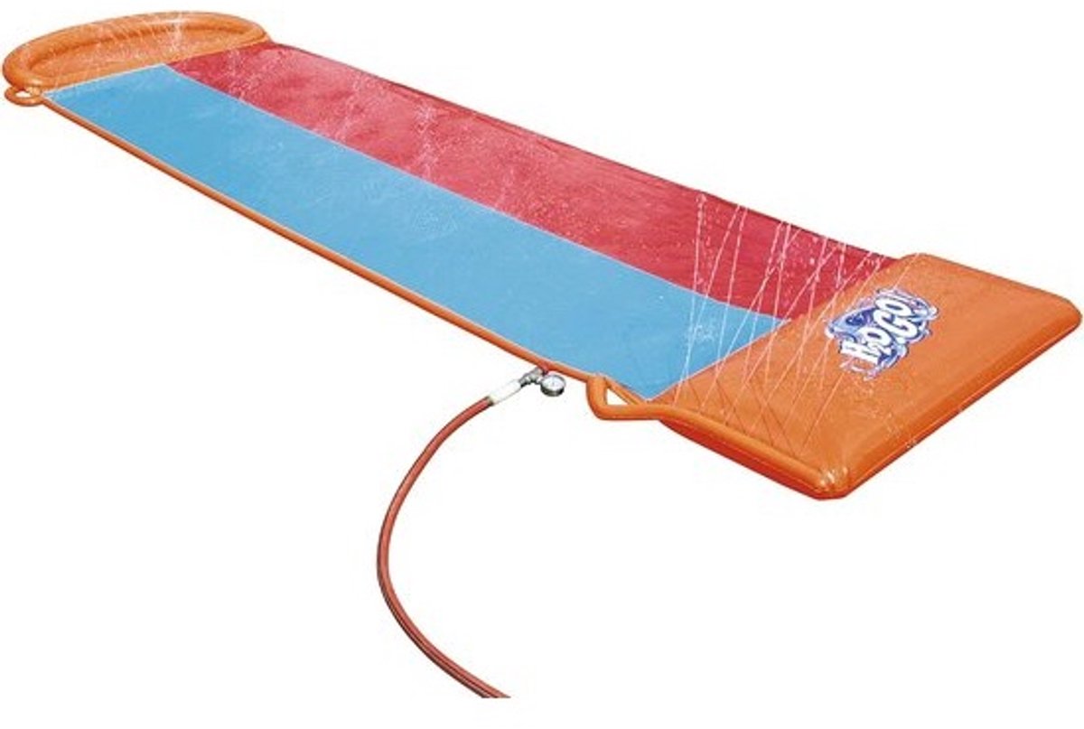 Bestway H2OGO! Double Aqua Ramp Waterschuif - 5,5 meter - Multicolor