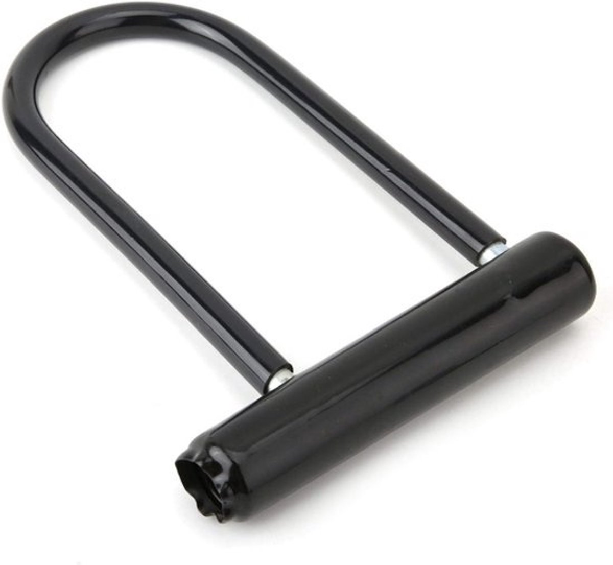Fietsslot Beugel - Veiligheidsslot - Fiets Beveiligen - Verstevigd Staal - 20 cm Lengte - Zwart