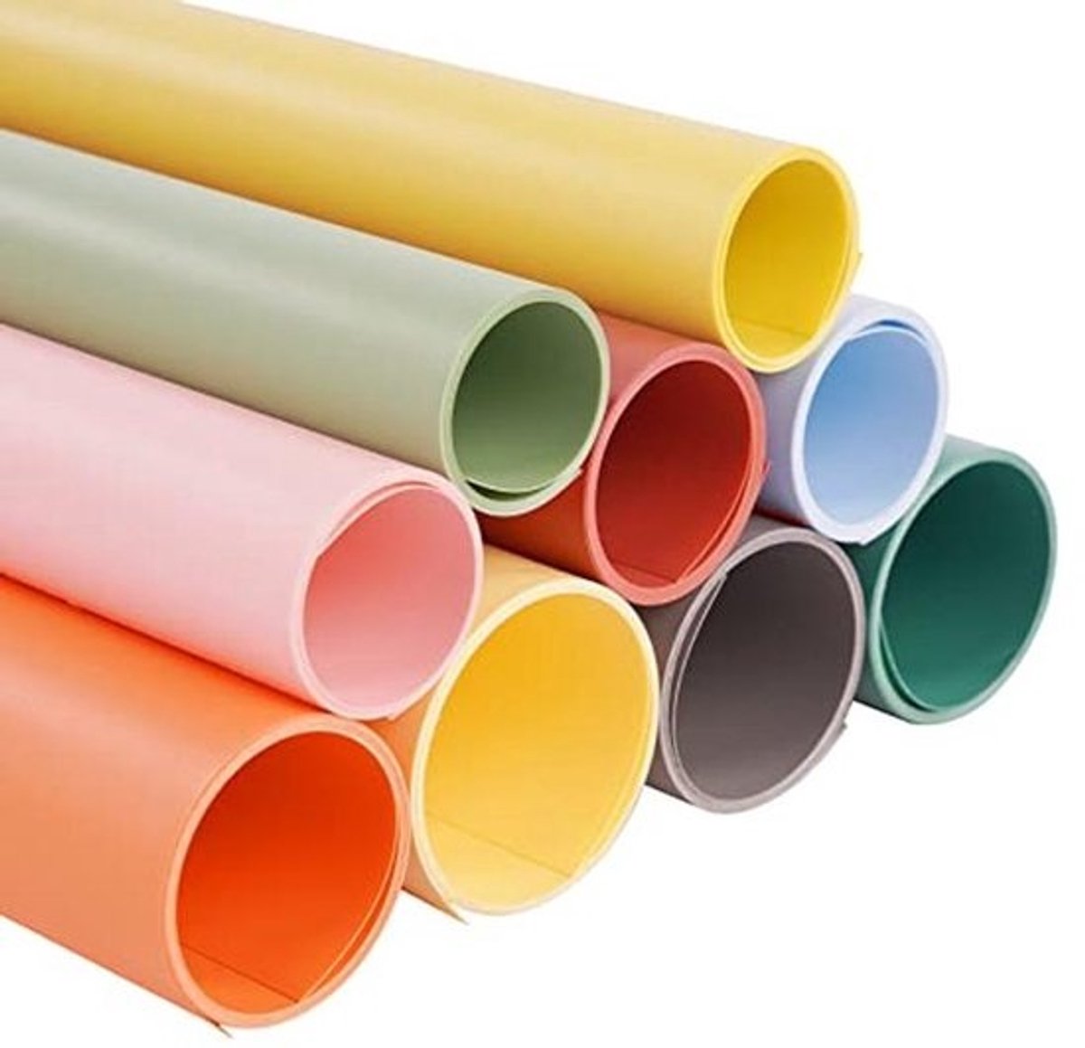 Waterdichte PVC Fotografie Achtergrond 70 x 150 cm - 9 Kleuren voor Professionele Studio's