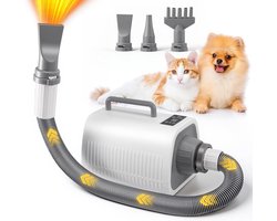 Honden Pulsor - Haardroger Hond - Vacht Drogen - Krachtige Luchtstroom - 32 x 27 cm - null