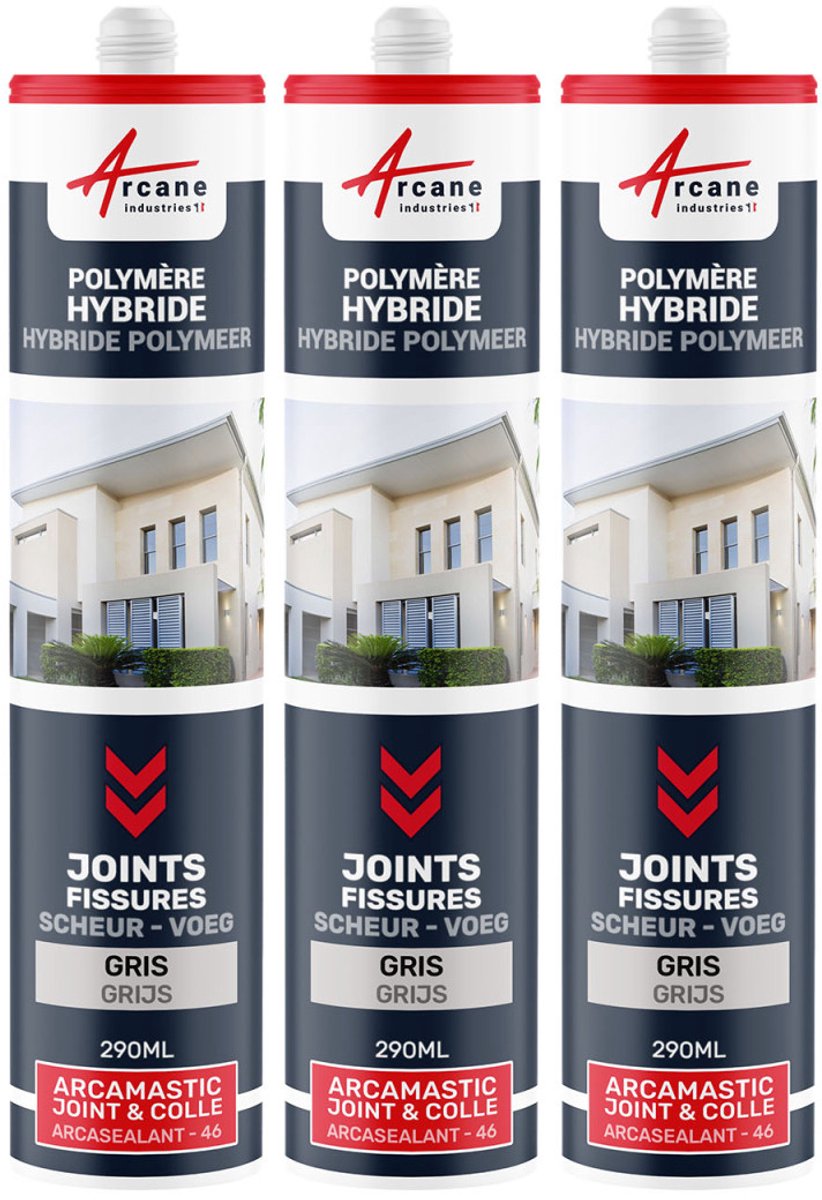 Hybride Polymeerkit voor Scheuren en Voegen: ARCASEALANT - 46