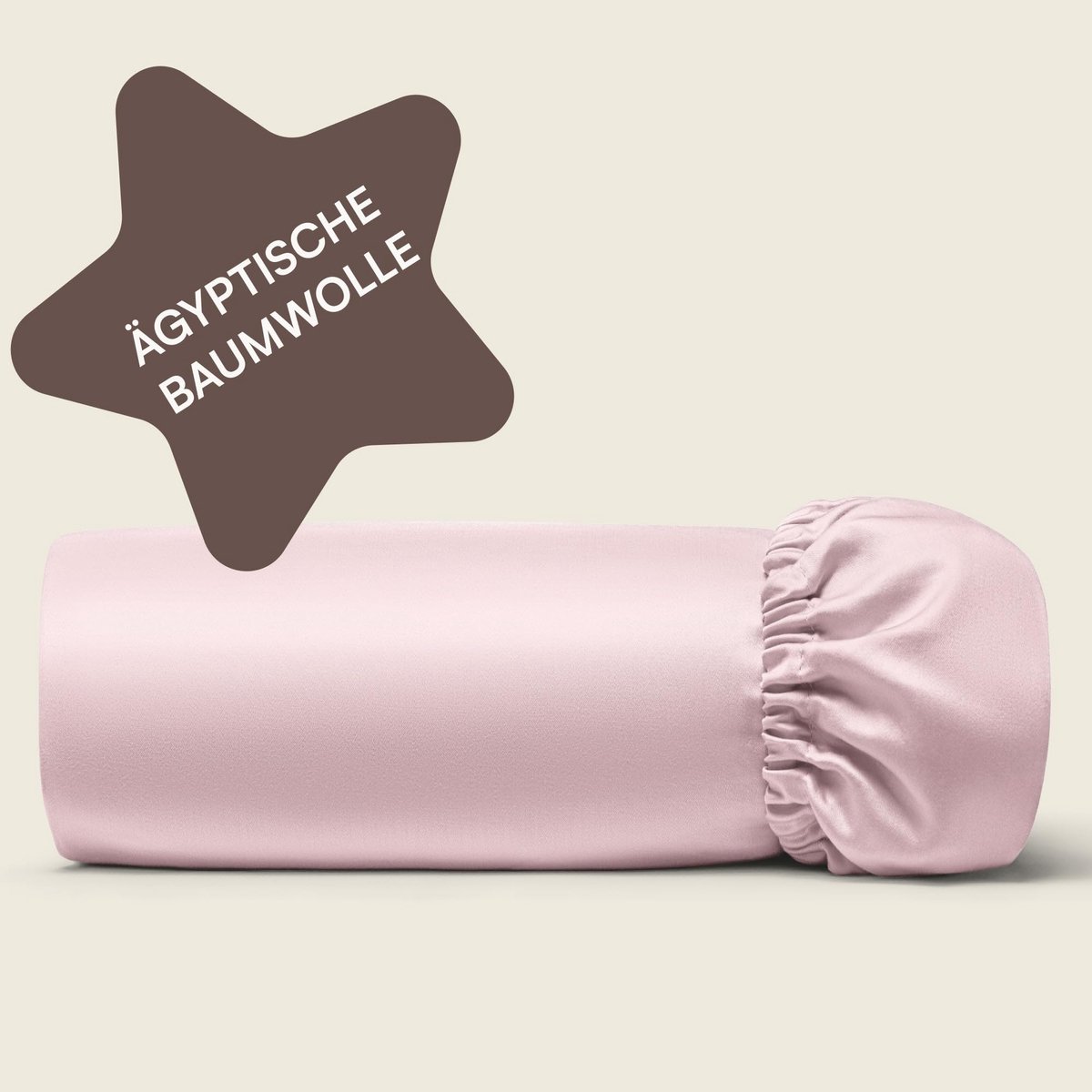 SnelShoppen - Hoeslaken 200x220 cm Boxspring Roze, Hoog Matras Tot 30 cm, Amqua Egyptisch Katoen, Luxe Satijn Kwaliteit voor Comfortabel Slapen