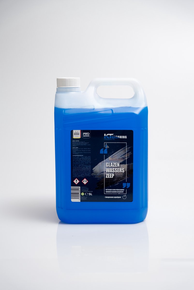 KT Cleaning ruitenreiniger 5l - glazenwasserszeep - ramenwassen