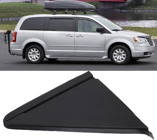 Spiegel Triangle Trim - Zijspiegel Paneel - Auto Exterieur Verbeteren - Duurzaam Weerbestendig Plastic — afbeelding 5