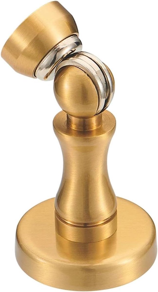 Magnetische Deurstoppers - Koperen Deurhouder - Deur Open Houden - Zwaar Gebruik Geschikt - 10x10x10 mm - Koper