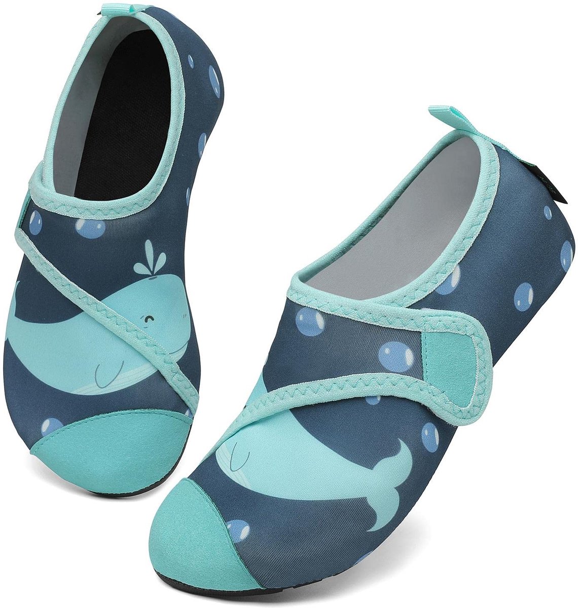 SnelShoppen - Badschoenen voor Kinderen - Waterschoenen Meisjes & Jongens - Zwemschoenen Bellenwalvis - Maat 36/37 EU - Perfect voor Strand, Zwembad &