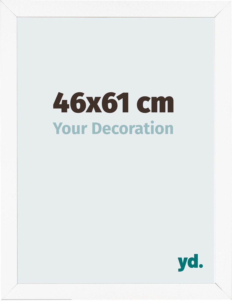 Your Decoration - Fotolijst 46x61 cm - MDF - Wit Mat - Bologna