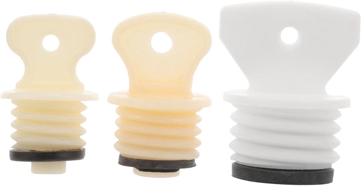 Dop Voor Warmwaterkruik - Afsluitdop Kruik - Warmwaterkruik Gebruik - Lekvrije Afdichting - 419 x 3 x 3 cm - Zwart