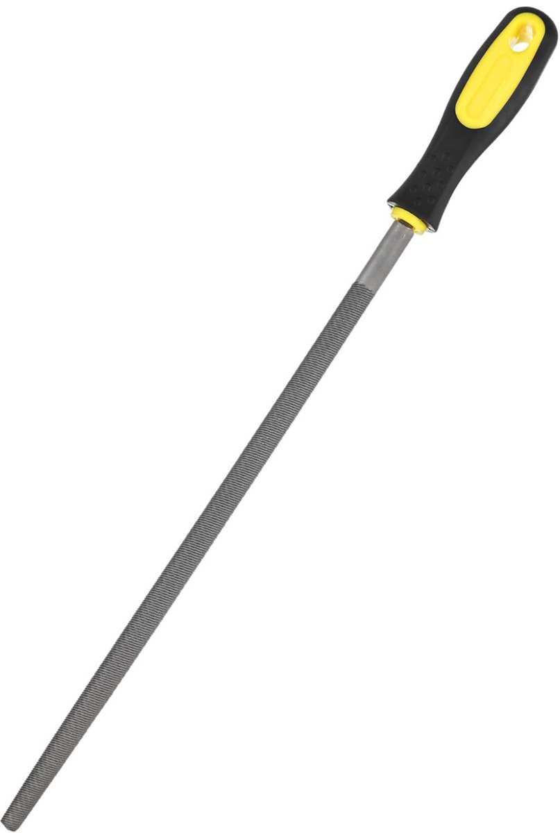 Dailygoods - Ronde Metalen Vijl 30 cm voor Hout, Metaal en Keramiek