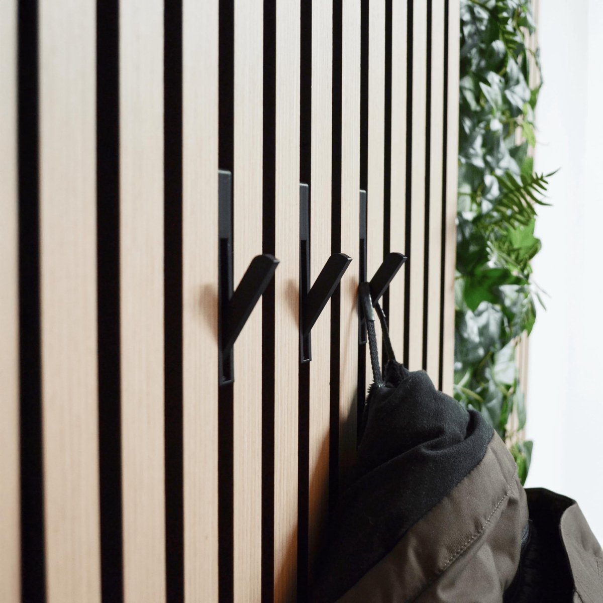 Dailygoods- Inklapbare Haak - Innovatief Click-systeem - Zonder boren - Voor Akoestische Panelen - Houdt tot 7 kg - Handgemaakt in Duitsland