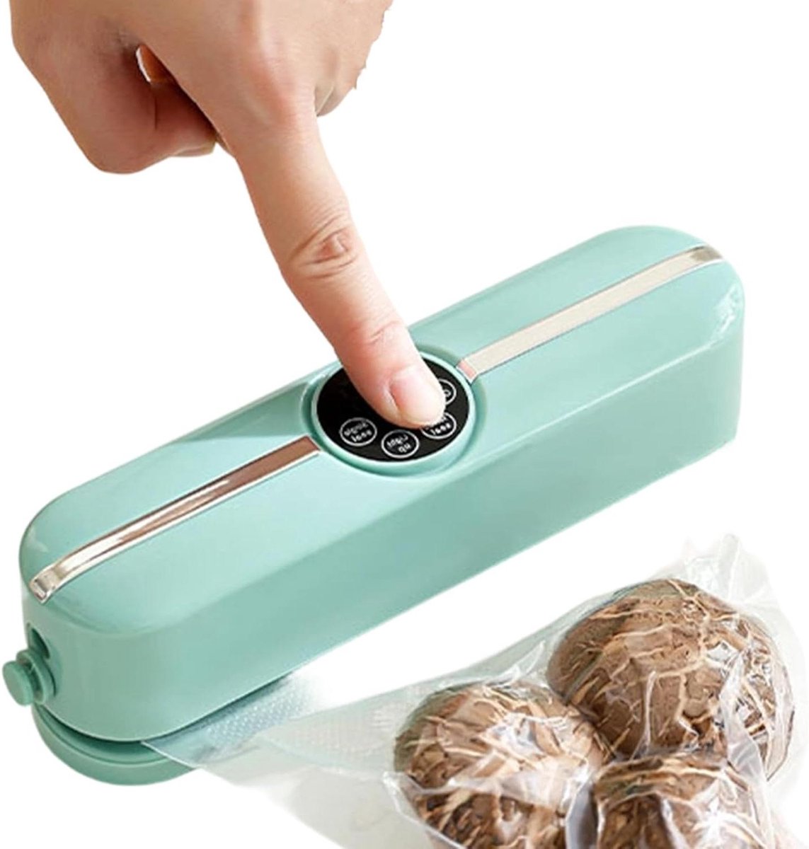 Vacumeermachine - Vacuümsealer Foodsaver - Voedsel bewaren - Drievoudige temperatuur afdichting - Compact ontwerp - Meerkleurig