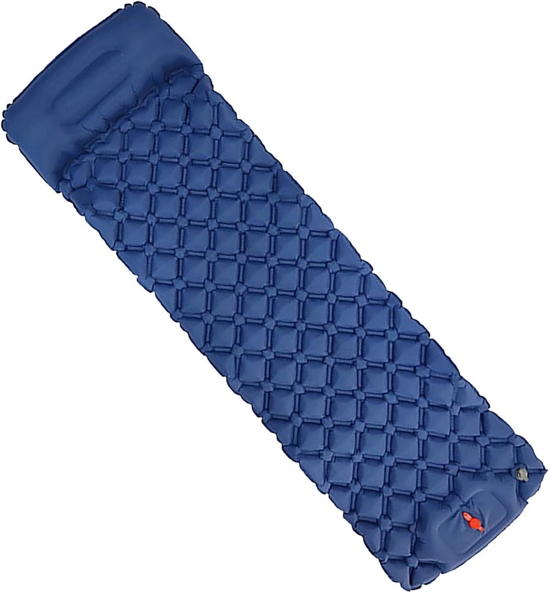 Opblaasbaar Slaapkussen - Kampeer Accessoire - Outdoor Kamperen - Ergonomisch Ontwerp - 190x58x5cm - Blauw
