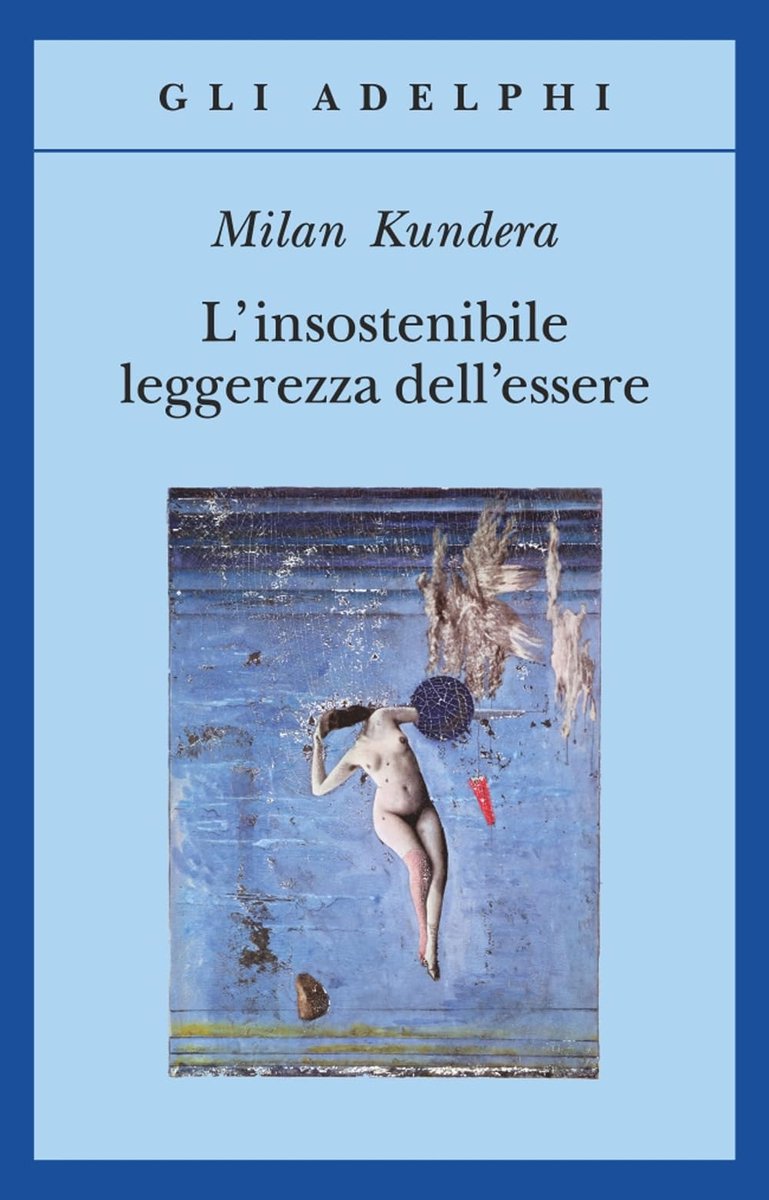 Dailygoods- Boek L'insostenibile leggerezza dell'essere - Roman - Italo Calvino - Literatuur - Fictie - Italiaans verhaal - Romanzo