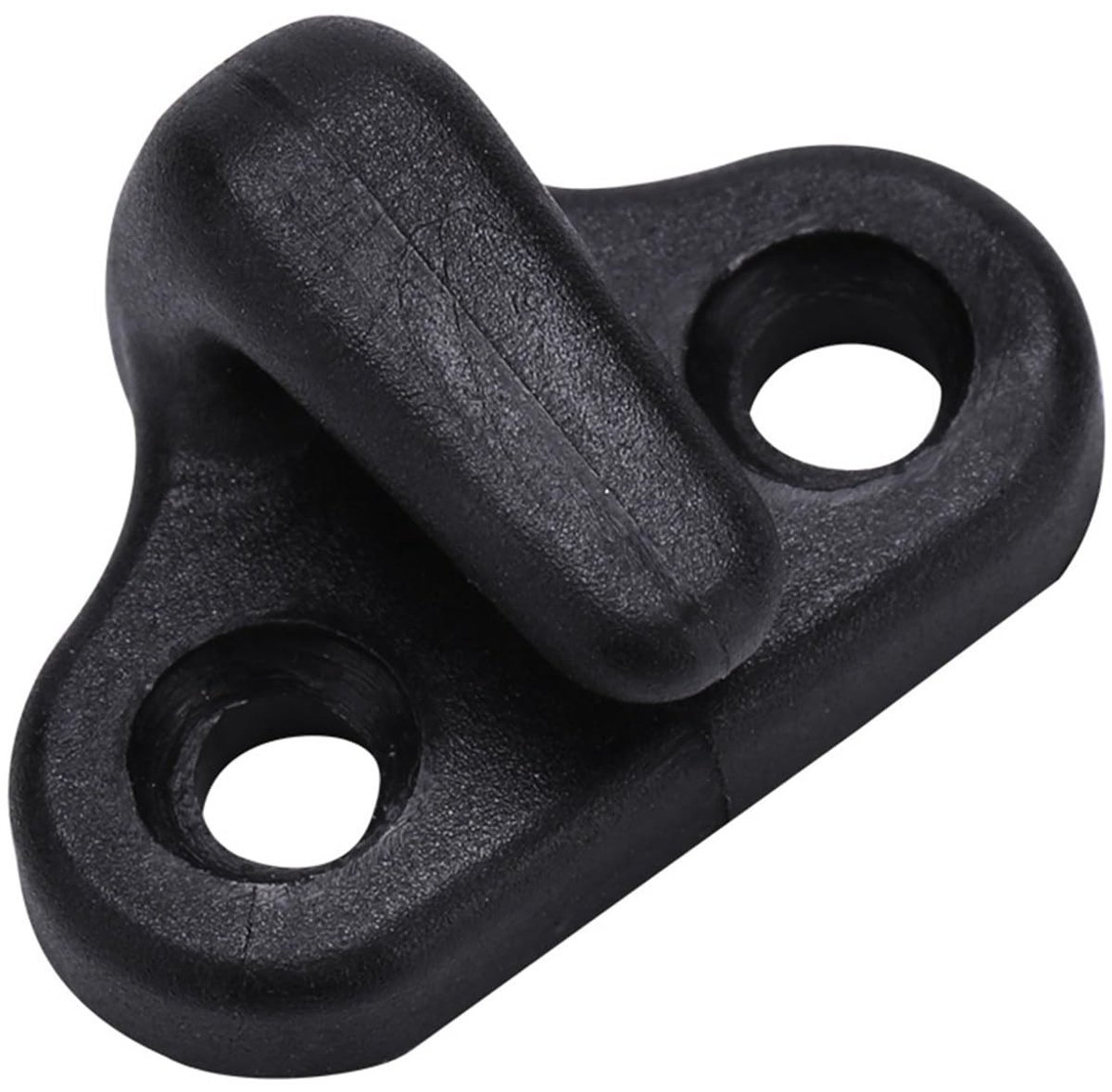 Dailygoods- Sjorhaken Duurzaam - Dubbele Gatbevestiging - Set van 4 - Geschikt voor 3/8" Touw - Bootaccessoires - Ideaal voor Kajakvaren - Lashing Hooks