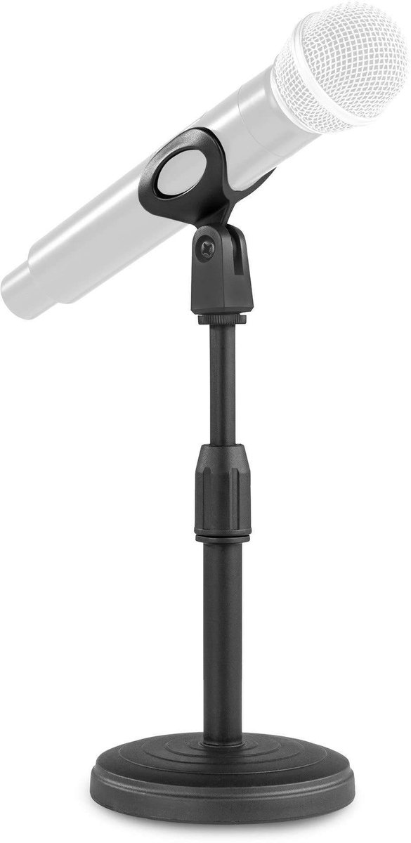 Dailygoods - Microfoon Standaard - In Hoogte Verstelbaar voor Thuis en Gaming