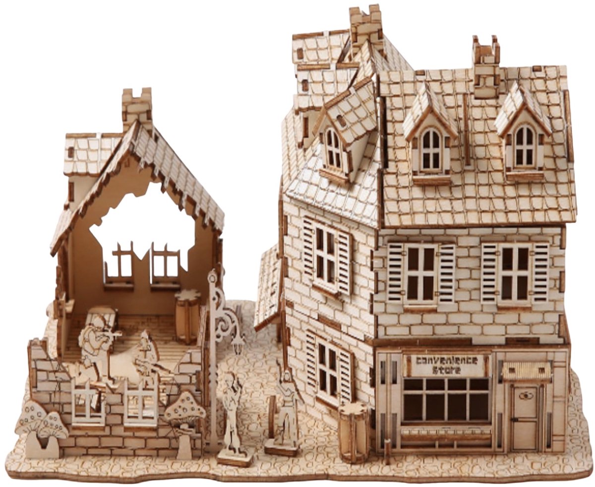 Dailygoods - 3D Houten Model Kits voor Volwassenen - Mechanisch Model Puzzel