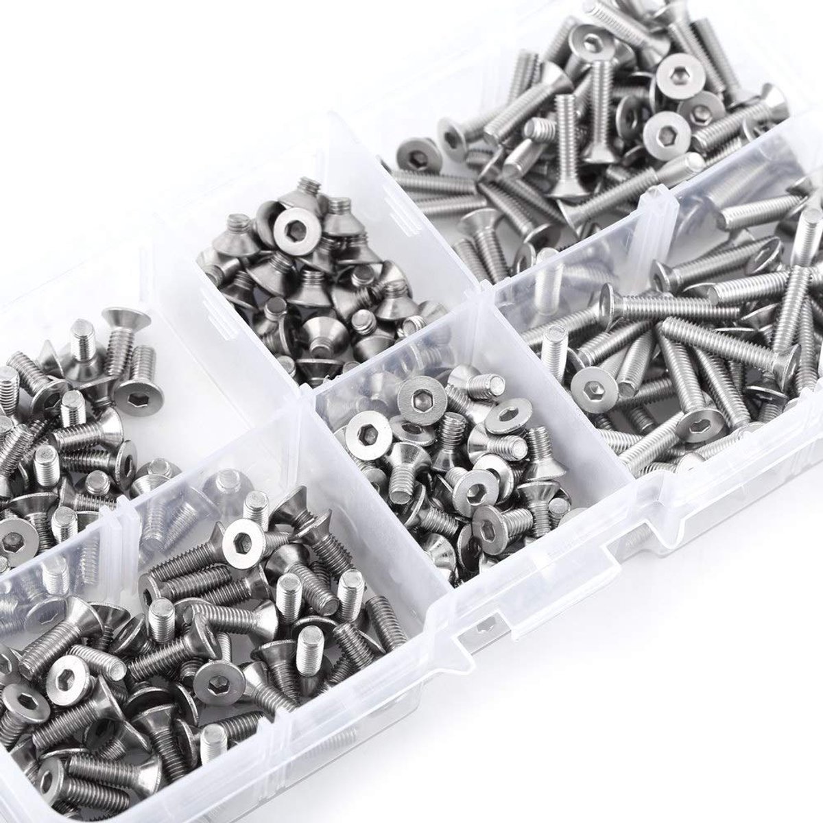 Dailygoods - 300-delige M3 Schroevenset van Roestvrij Staal