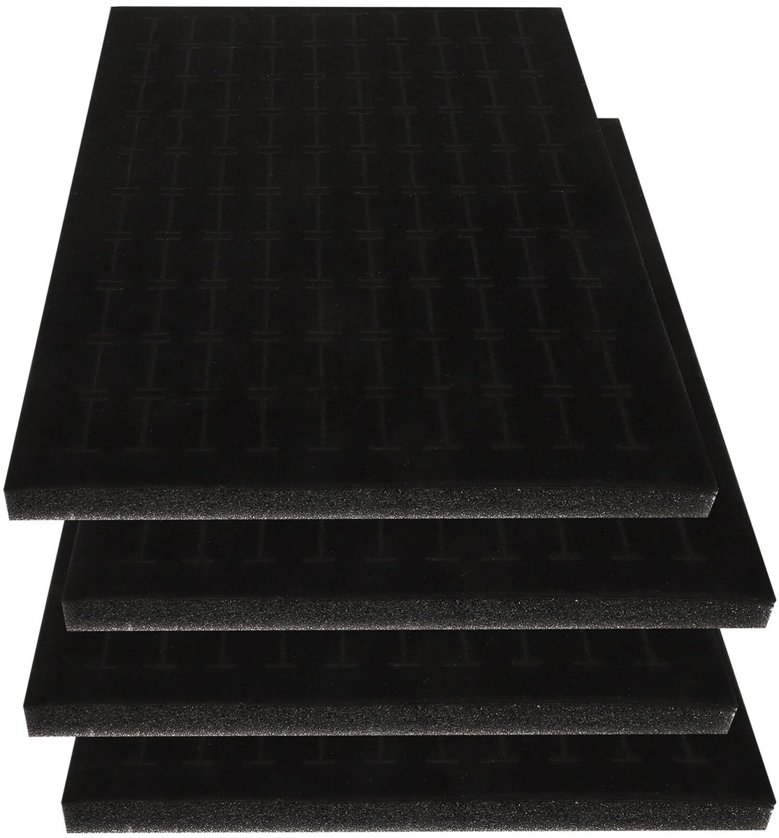 Dailygoods - 4 Stuks Juwelendoos Kussen Inserts - Zachte Foam Ringhouders voor Sieraden