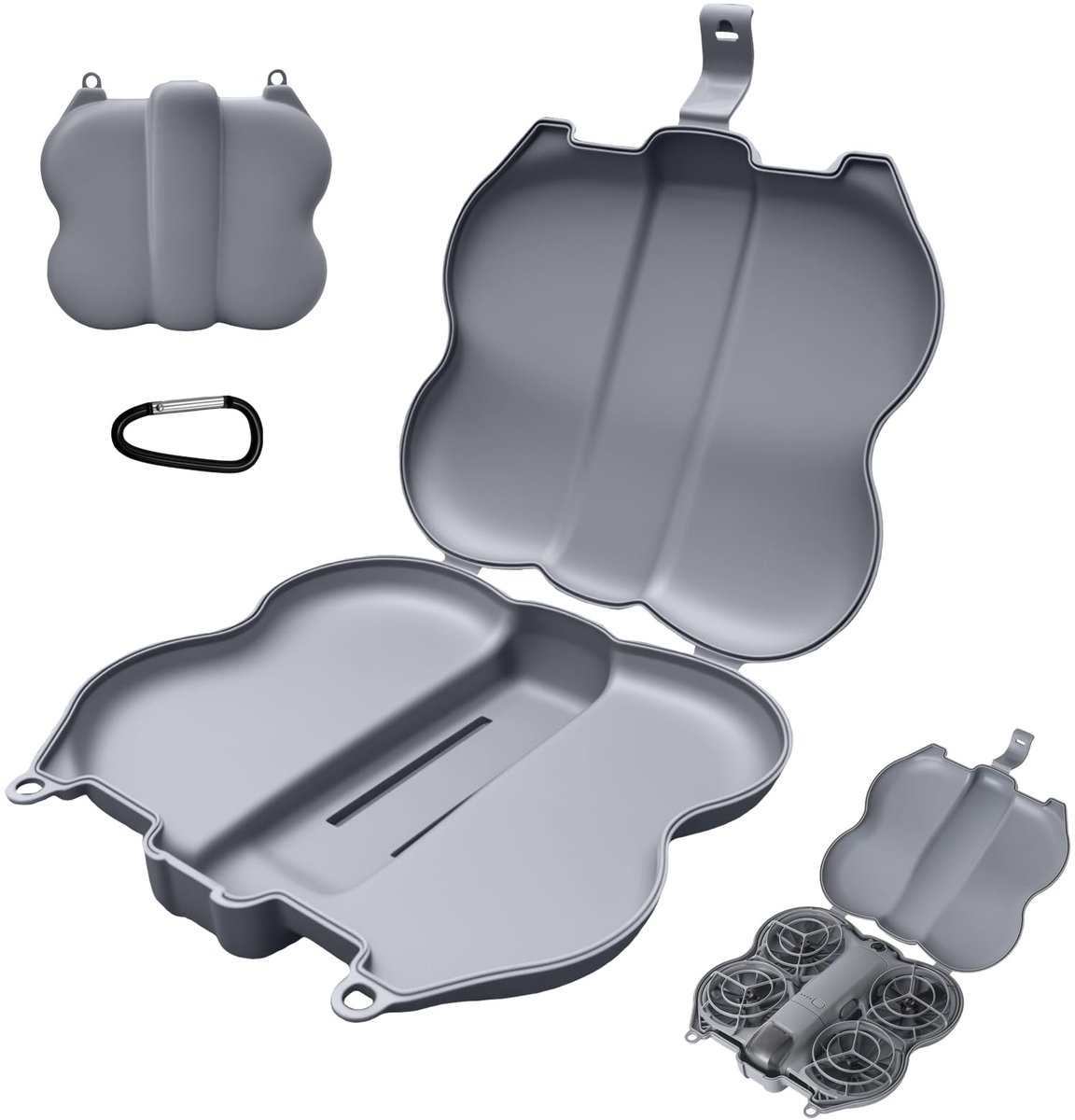Dailygoods- Beschermhoes Draagbaar - Harde Koffer - Drone-accessoires - Lichtgewicht - Compact - Geschikt voor DJI Neo 2