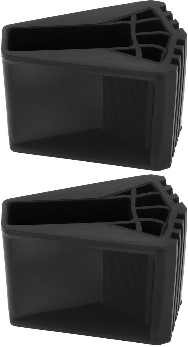 Dailygoods - 2 Ladder Voethoezen voor Krause Ladder - Rubber Bescherming voor Vloeren